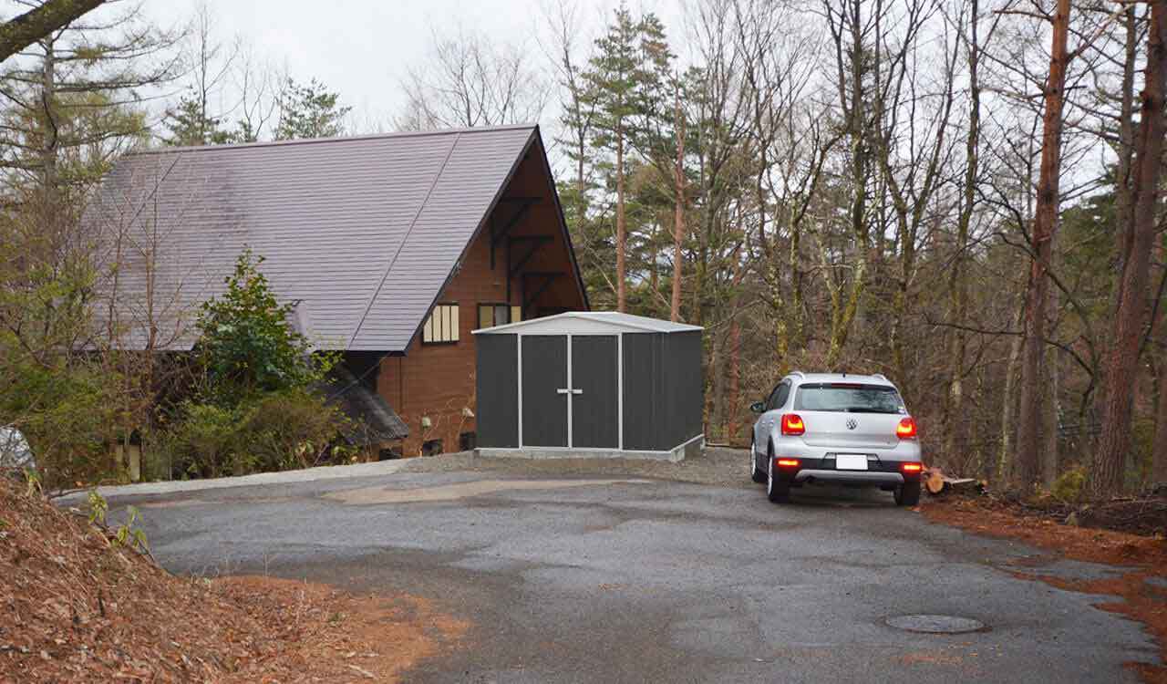 おしゃれな物置小屋