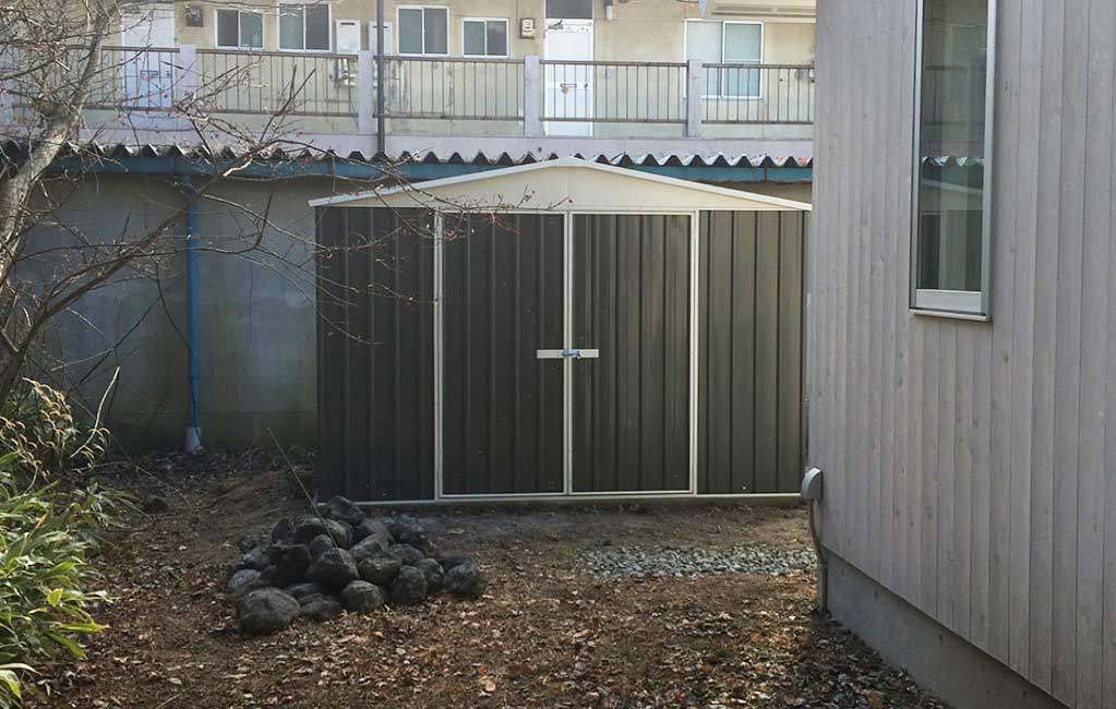 おしゃれな物置