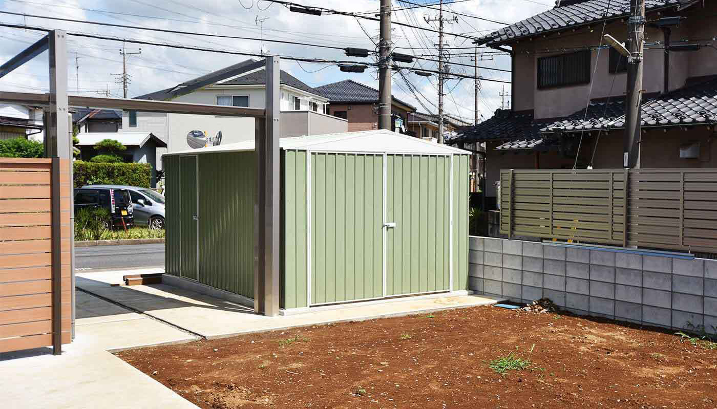 おしゃれな物置