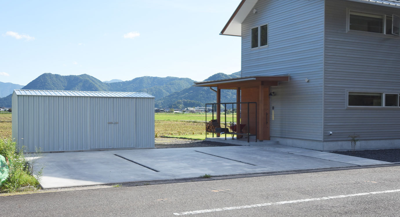 おしゃれな物置